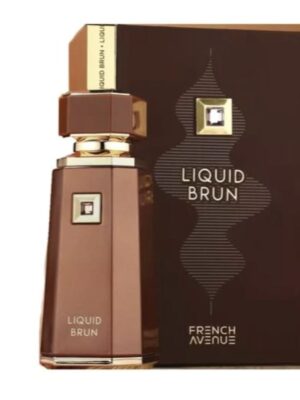 Perfume Liquid Brun French Avenue by Fragrance World Eau de Parfum 100ml – A Baunilha Bourbon Suprema