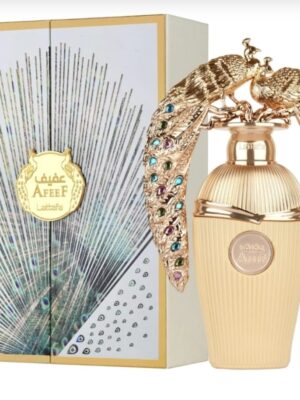 ​Perfume Lattafa Afeef Eau de Parfum 100ml – A Elegância do Pavão em Fragrância