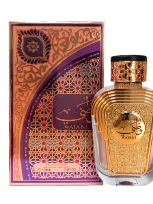 Perfume Al Wataniah Watani Eau de Parfum 100ml – A Celebração da Doçura e do Luxo Oriental