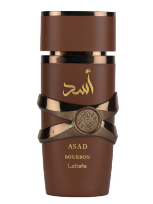 ​Perfume Lattafa Asad Bourbon Eau de Parfum 100ml - O Ápice da Sofisticação Gourmand