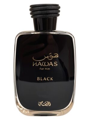 Perfume Rasasi Hawas Black for Him Eau de Parfum 100ml – O Poder em sua Forma Mais Intensa
